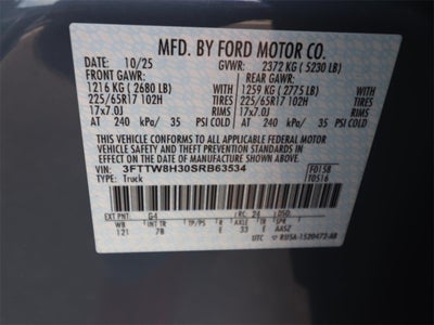 2025 Ford Maverick XLT