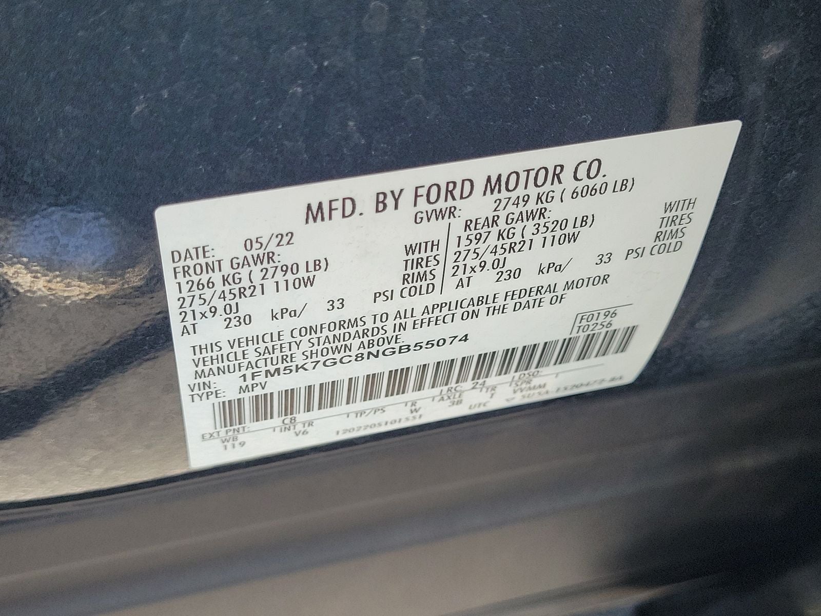 2022 Ford Explorer ST