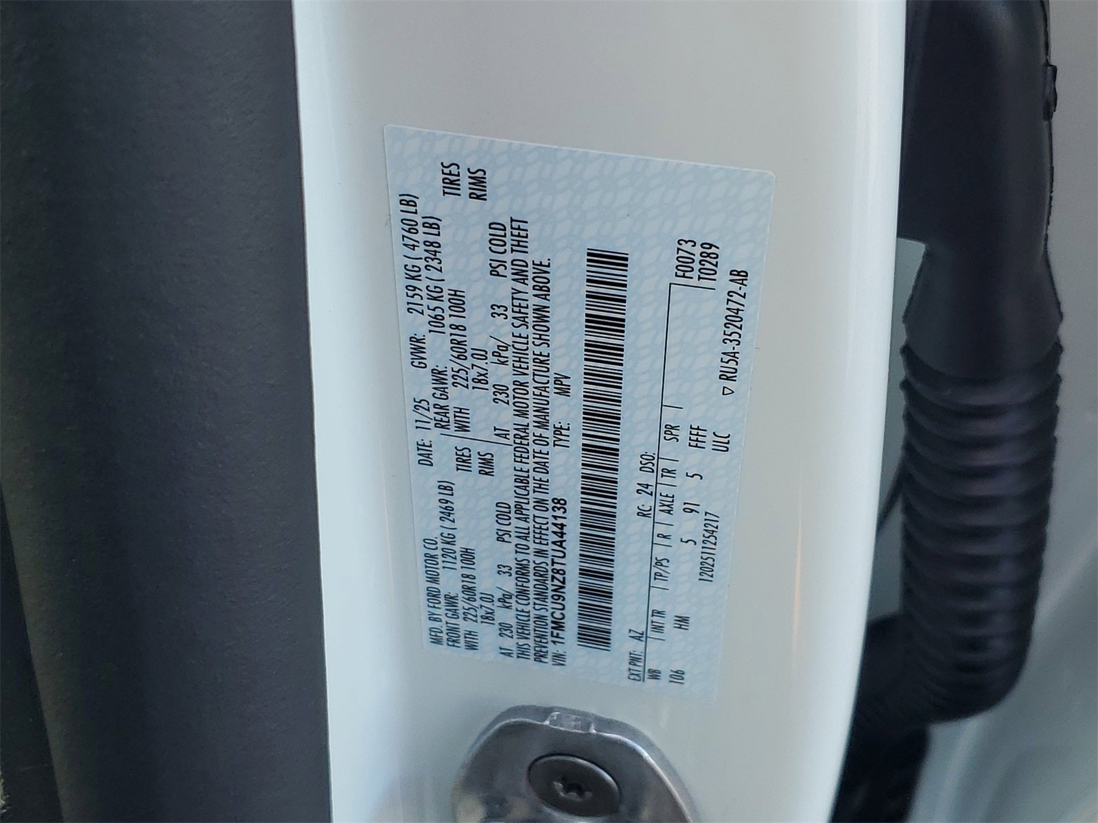 2026 Ford Escape Hybrid ST-Line Select