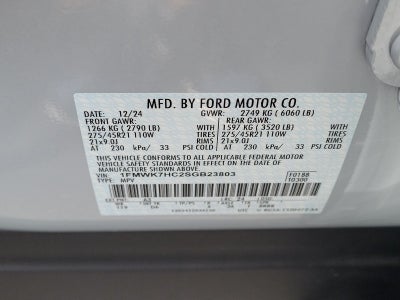2025 Ford Explorer Platinum