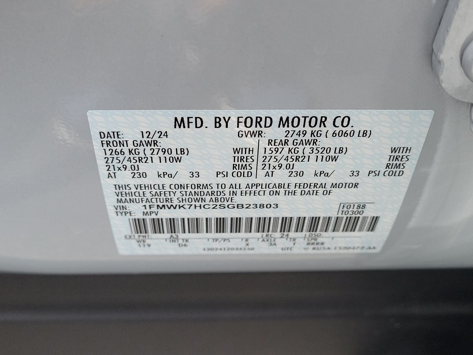 2025 Ford Explorer Platinum