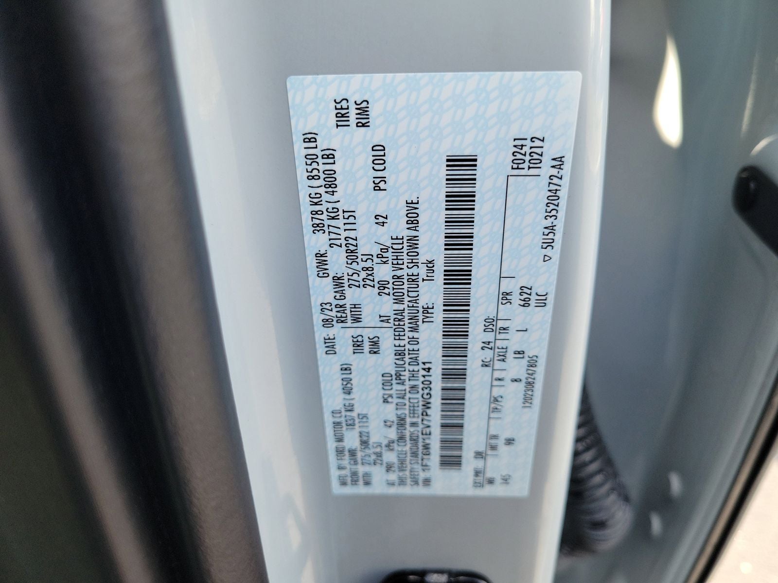 2023 Ford F-150 Lightning Platinum