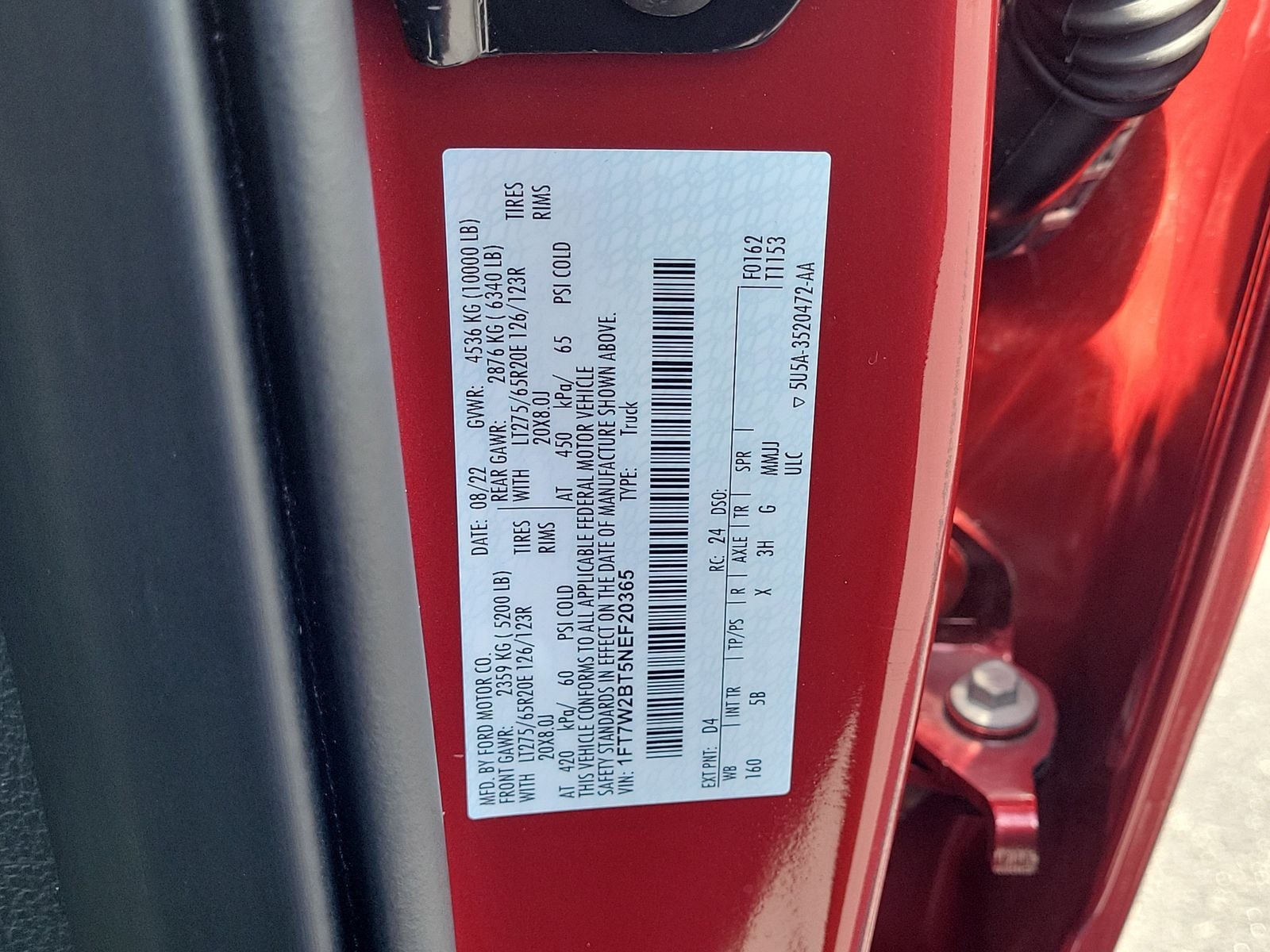 2022 Ford F-250SD Lariat