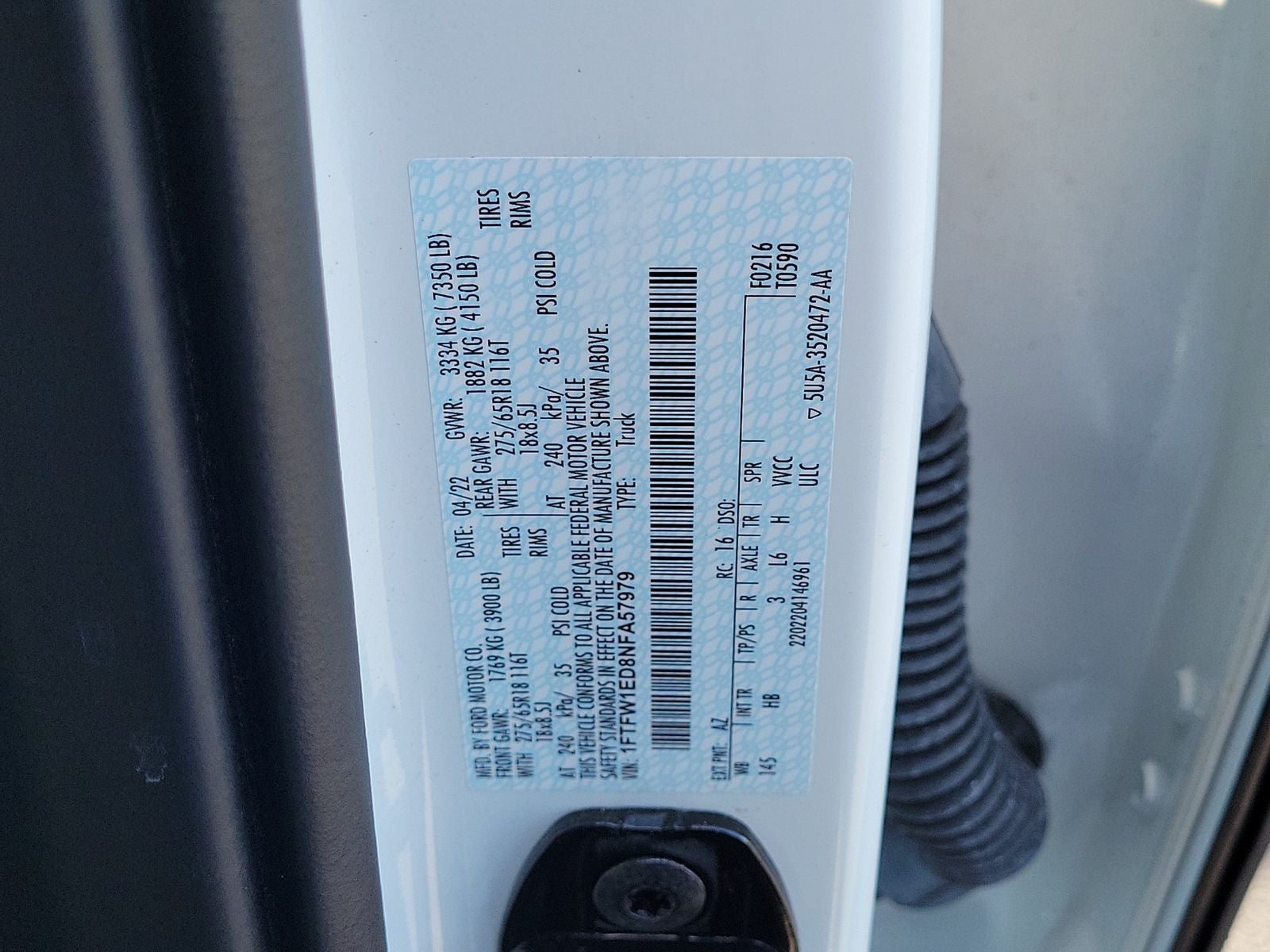 2022 Ford F-150 Lariat