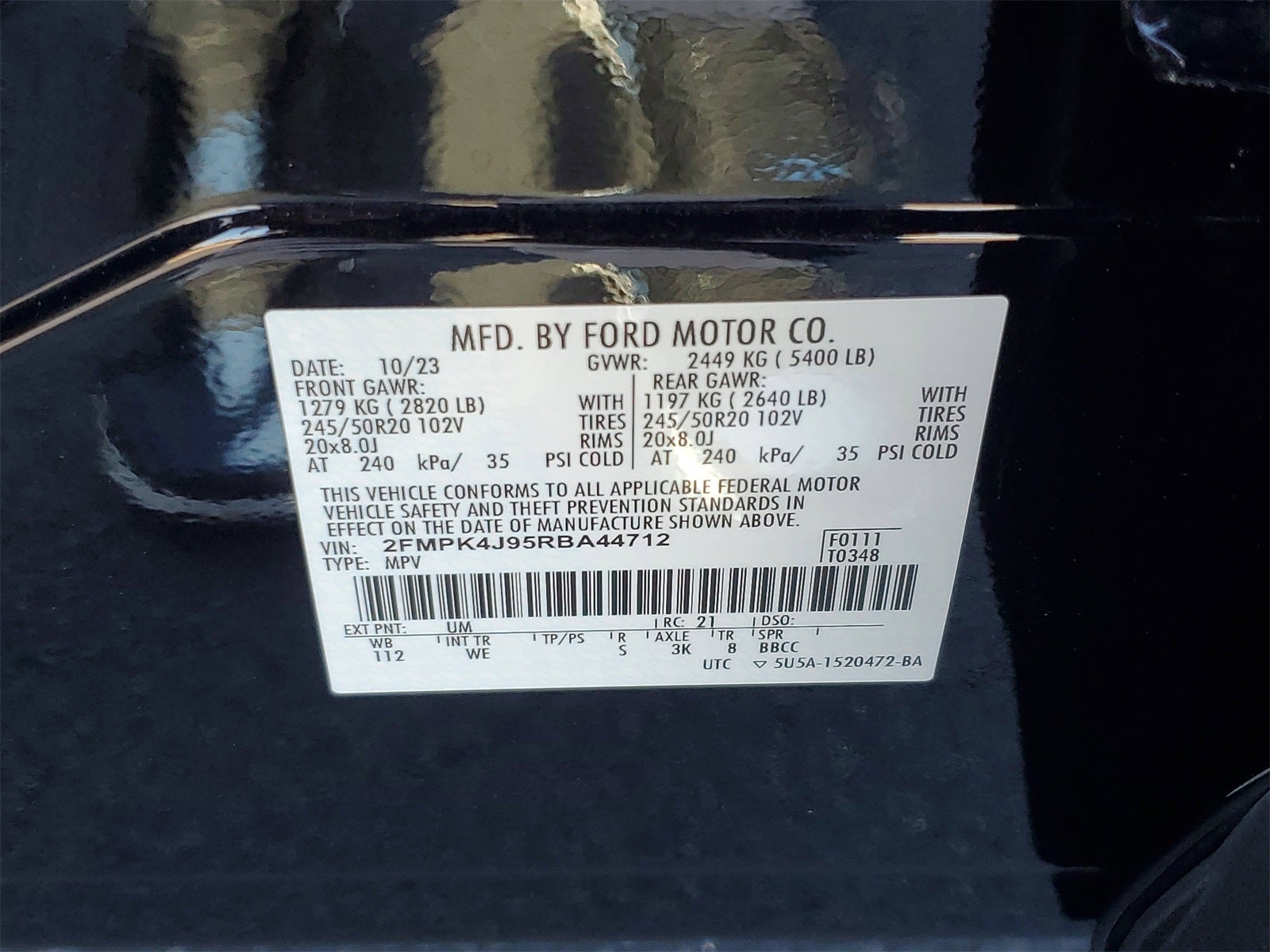 2024 Ford Edge ST Line