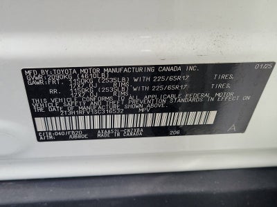 2025 Toyota RAV4 LE
