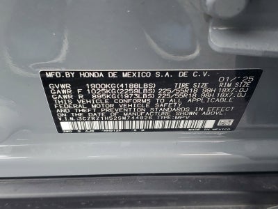 2025 Honda HR-V Sport