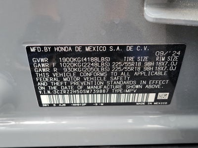 2025 Honda HR-V Sport