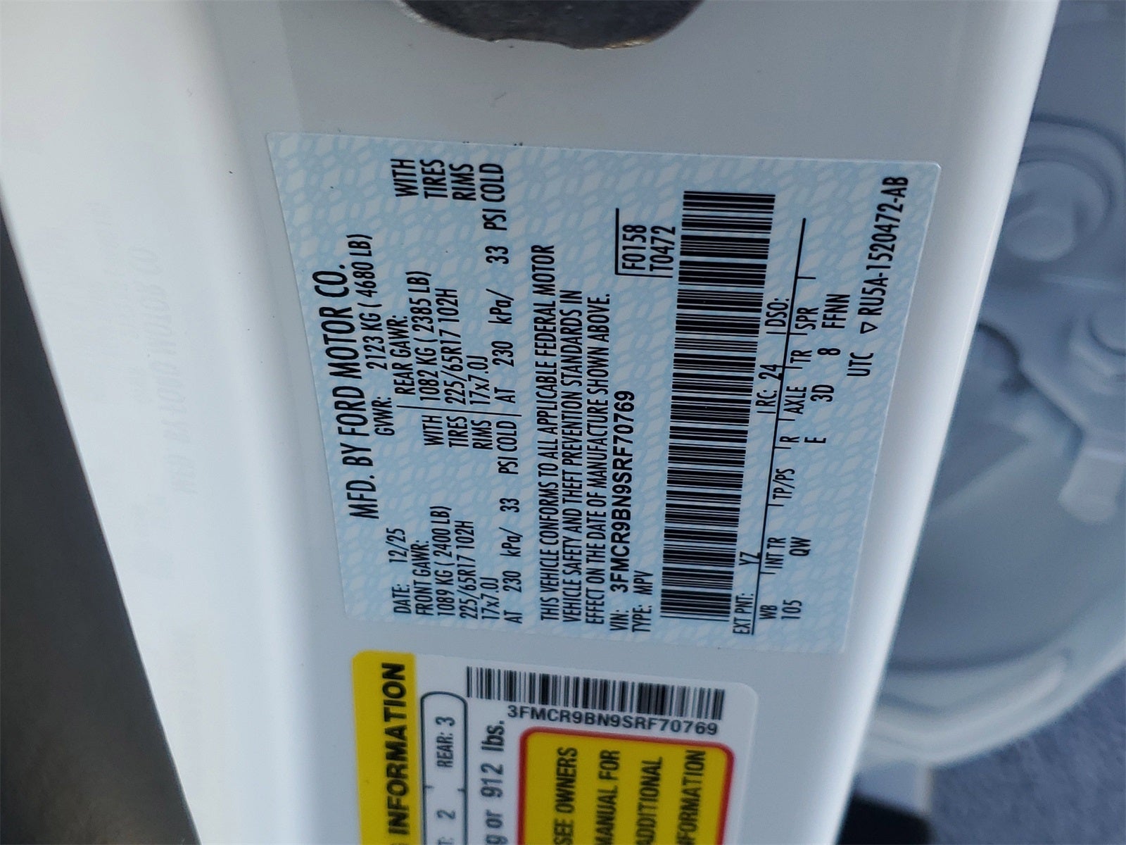 2025 Ford Bronco Sport Big Bend