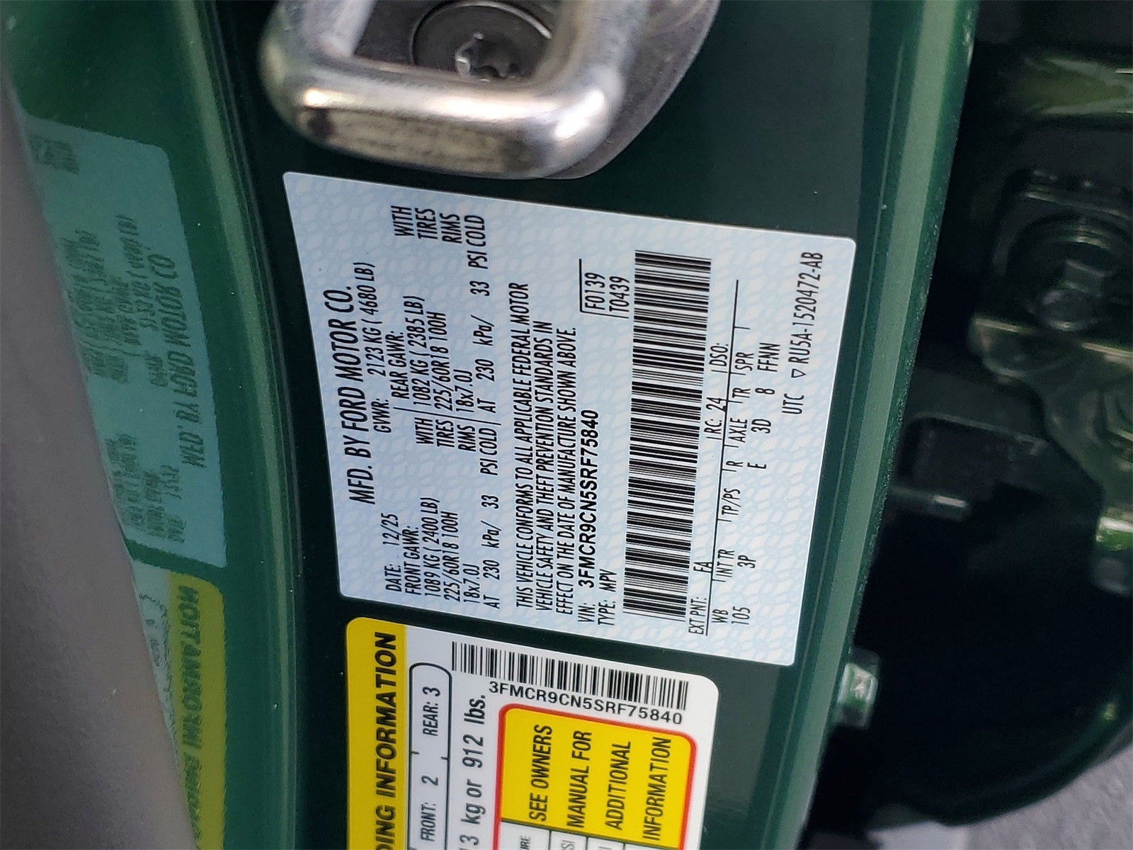 2025 Ford Bronco Sport Outer Banks