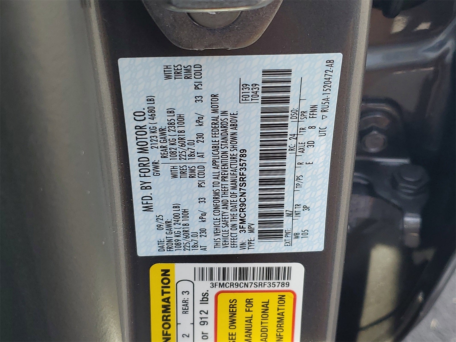 2025 Ford Bronco Sport Outer Banks