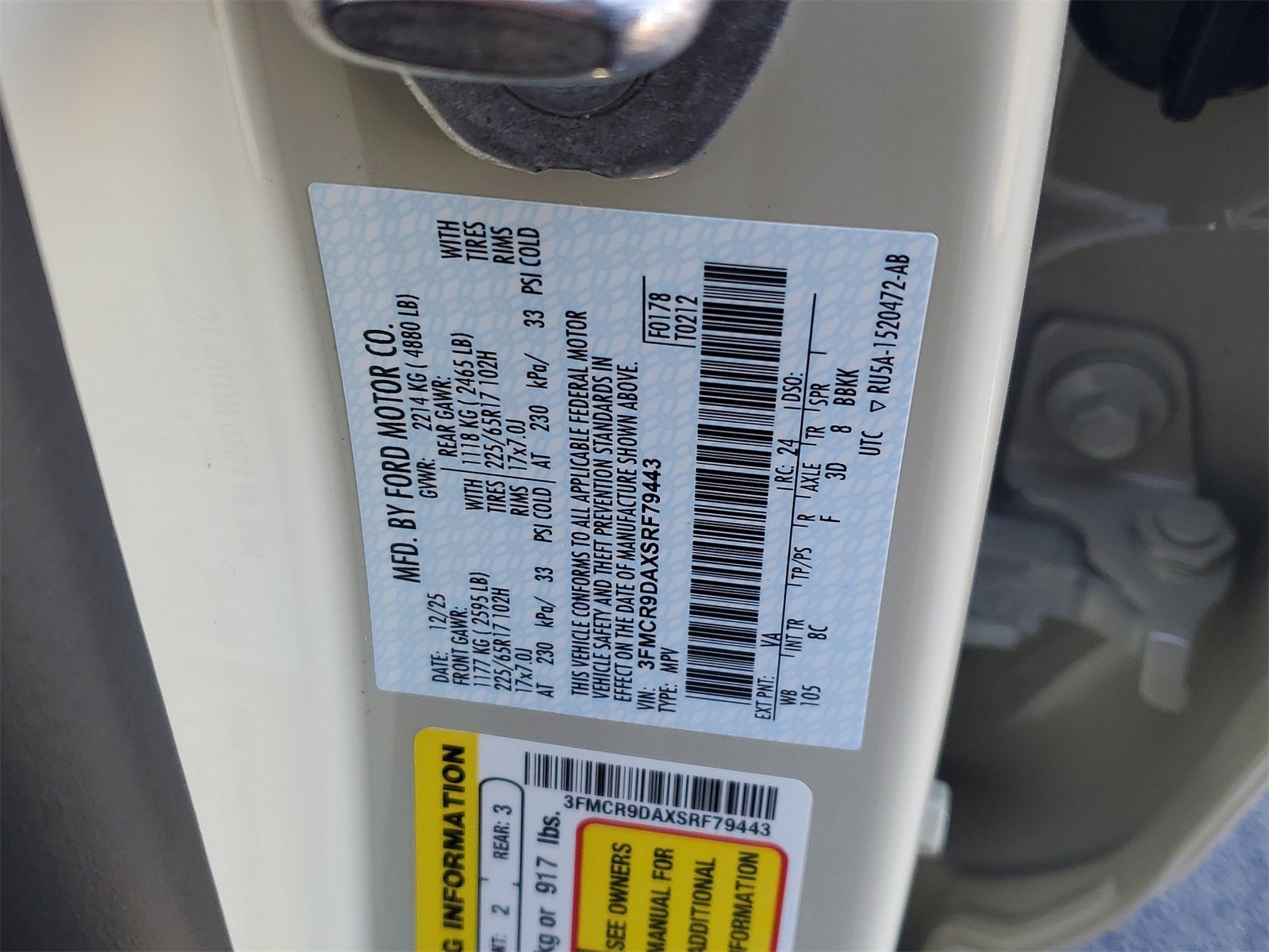 2025 Ford Bronco Sport Badlands