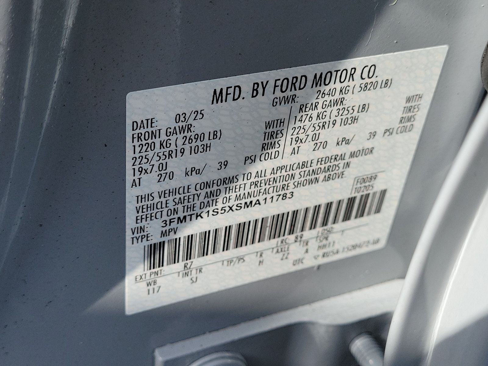 2025 Ford Mustang Mach-E Select