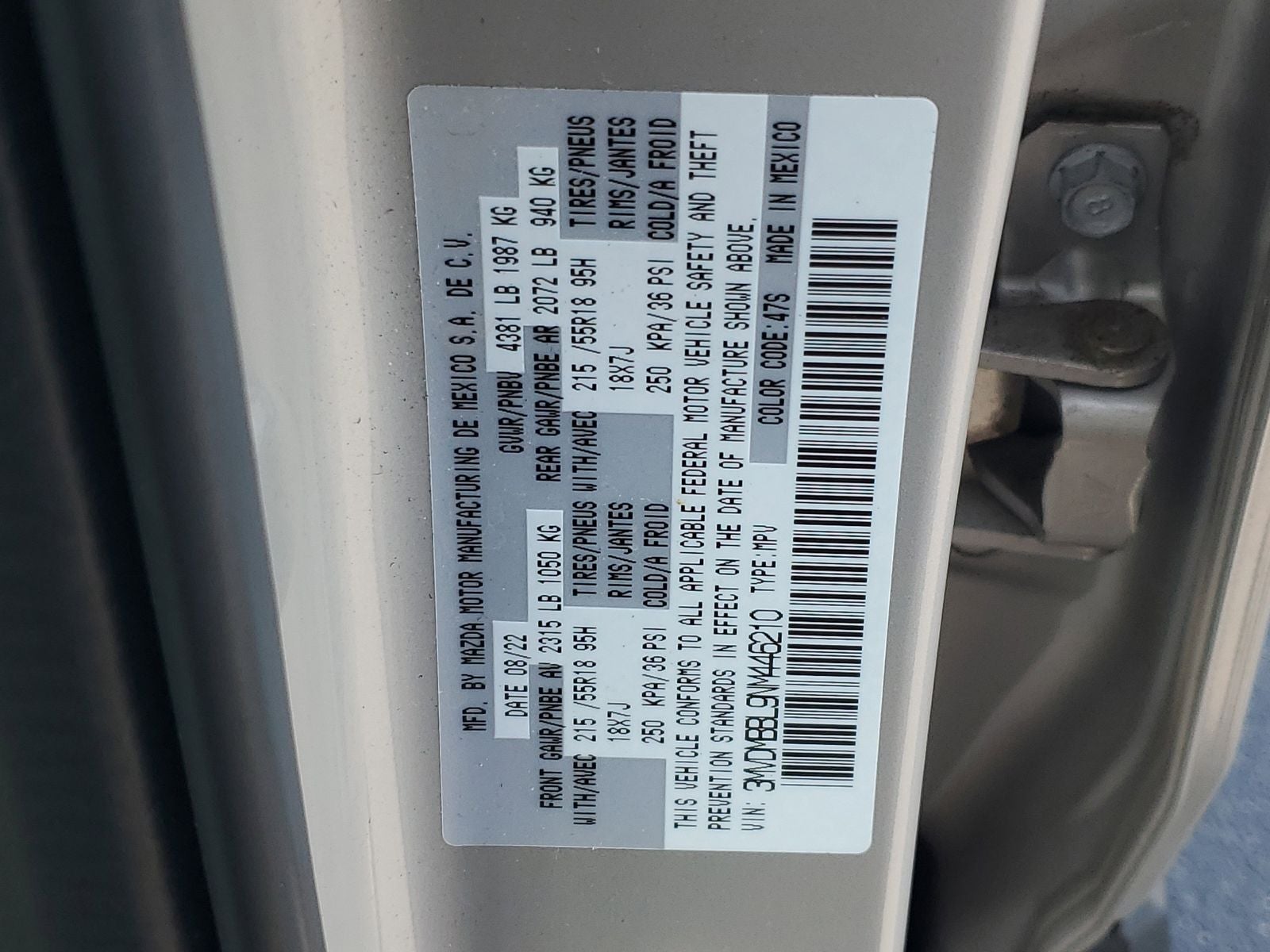 2022 Mazda Mazda CX-30 2.5 S Select Package