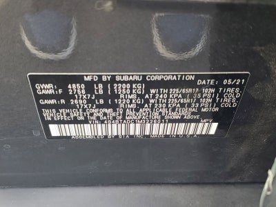 2021 Subaru Outback Premium