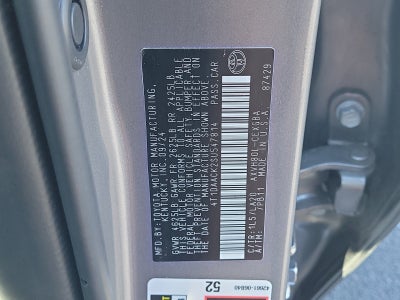 2025 Toyota Camry XLE