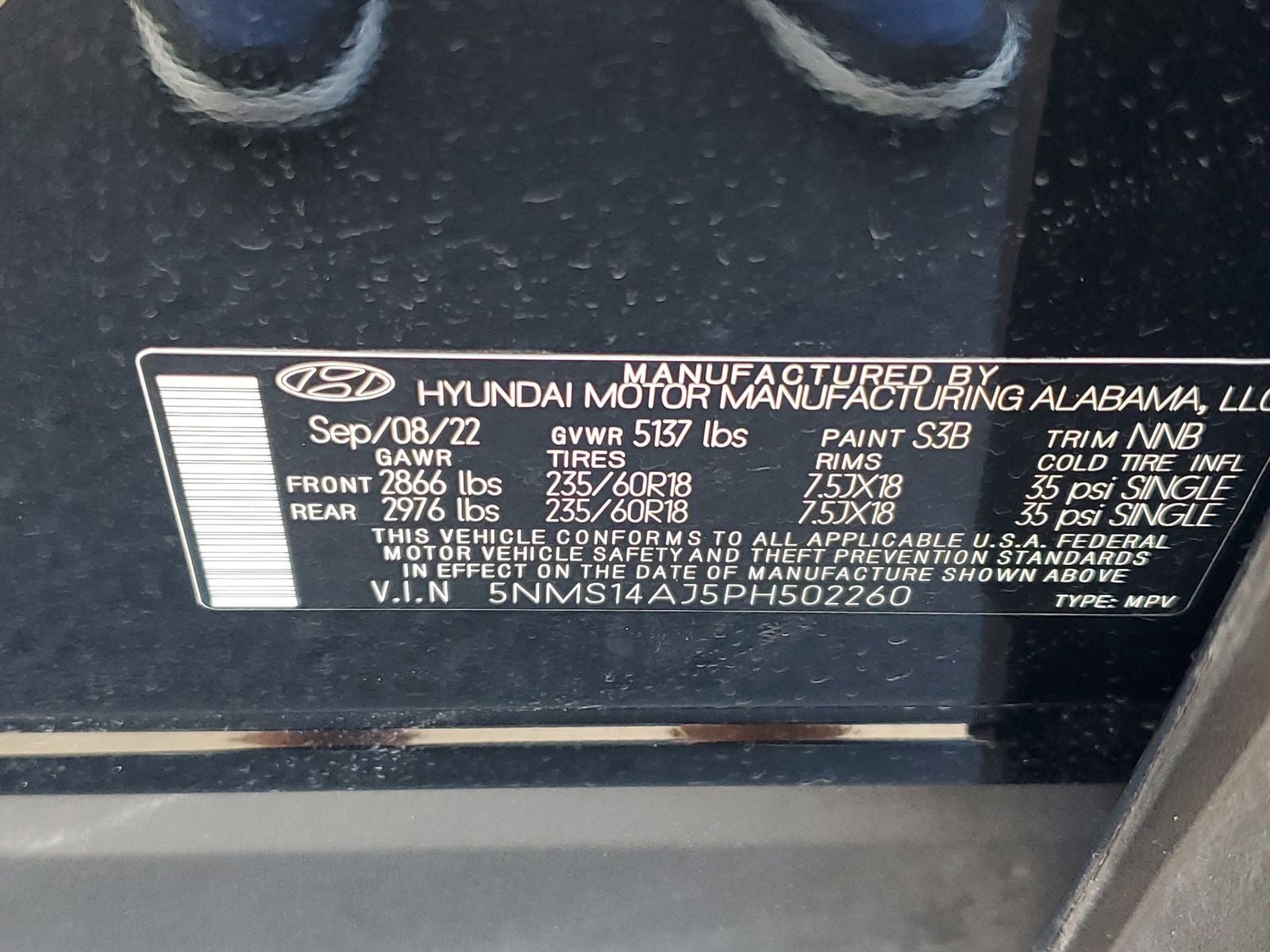 2023 Hyundai Santa Fe SE