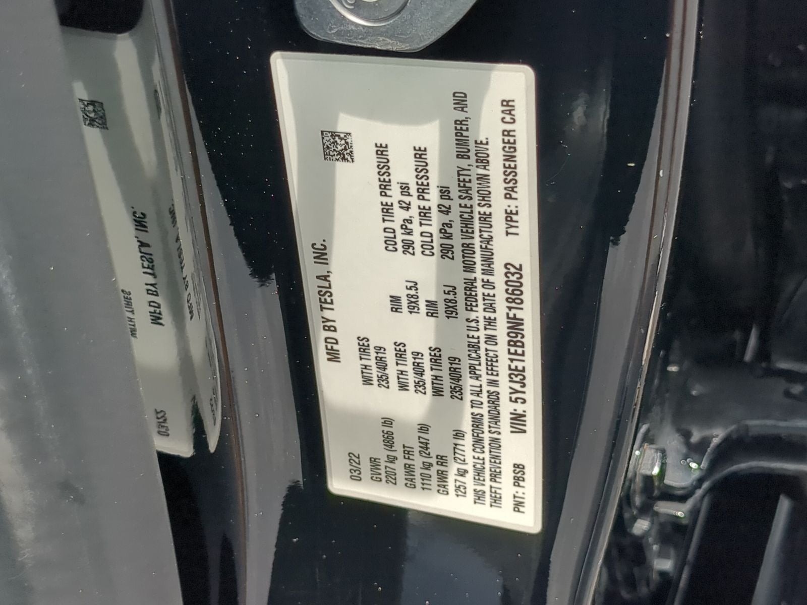 2022 Tesla Model 3 Long Range